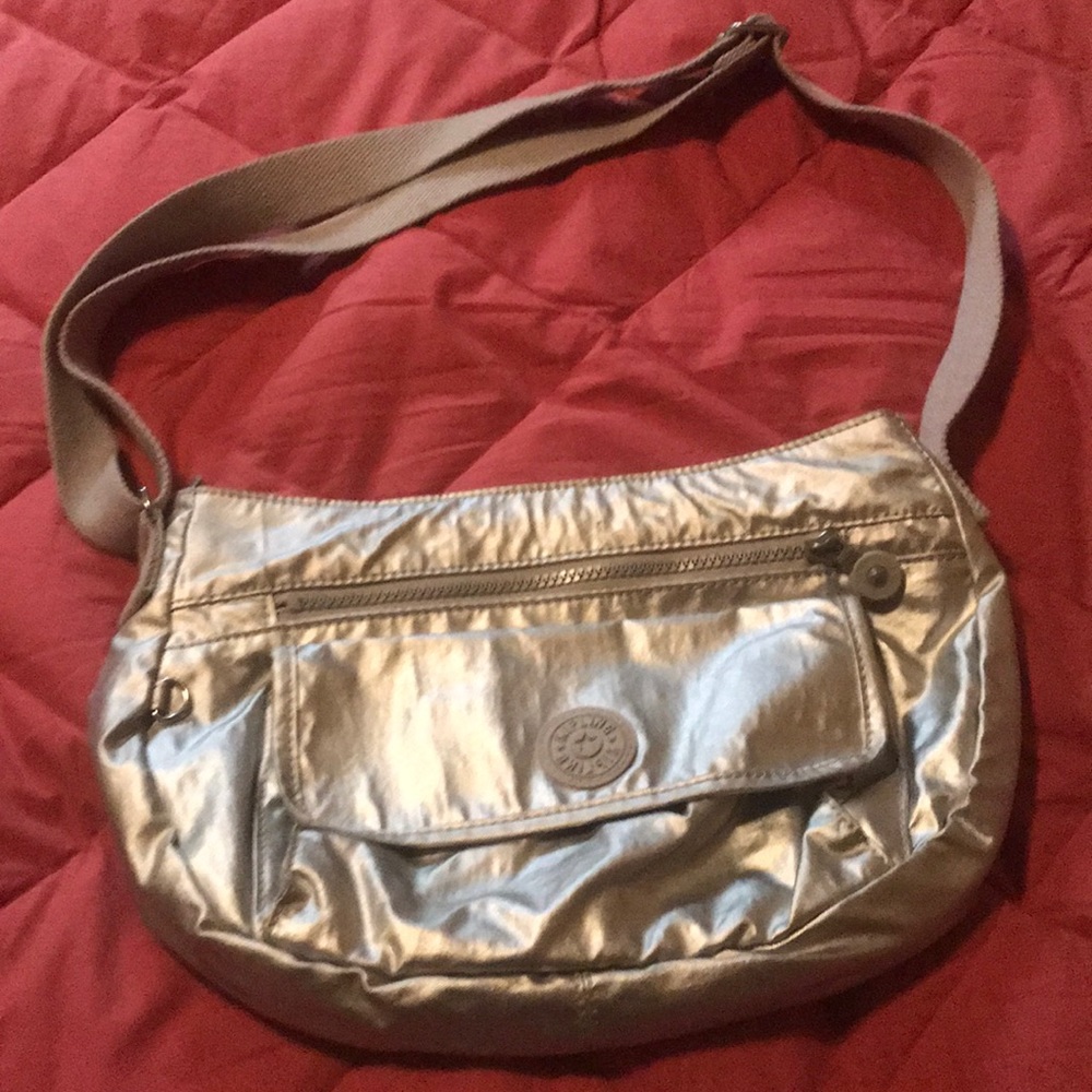 Sabian cross body metallic mini bag